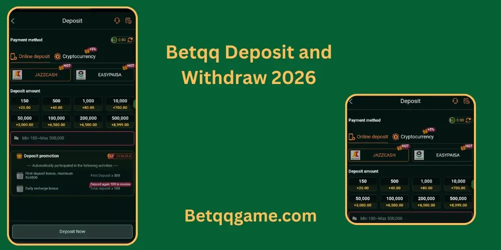 betqq game deposit and wirthdraw