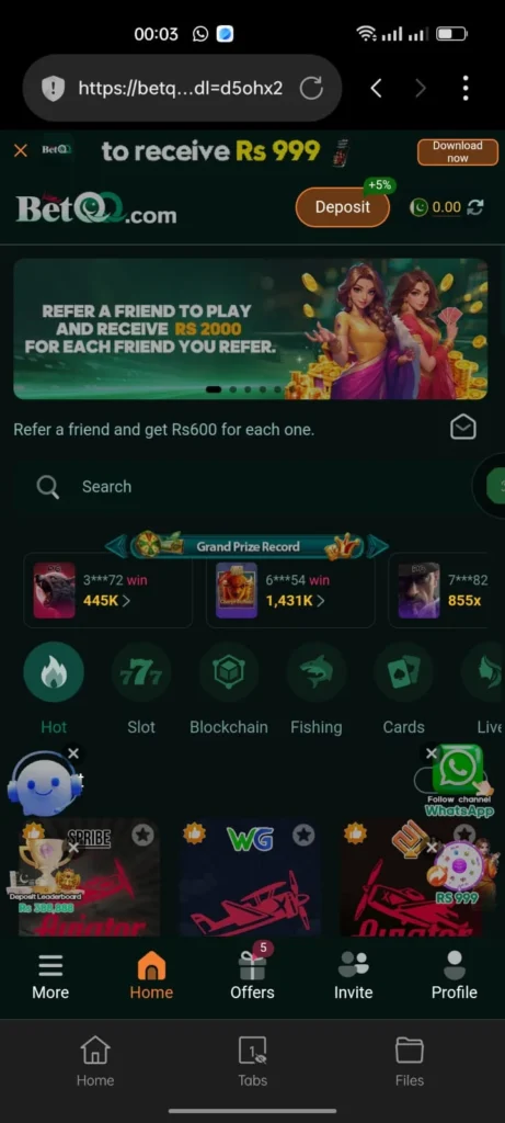 betqq game ios